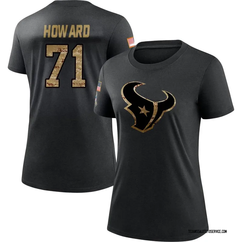 Tytus Howard 2020 Salute To Service Performance T-Shirt - Black -  Tshirtsedge